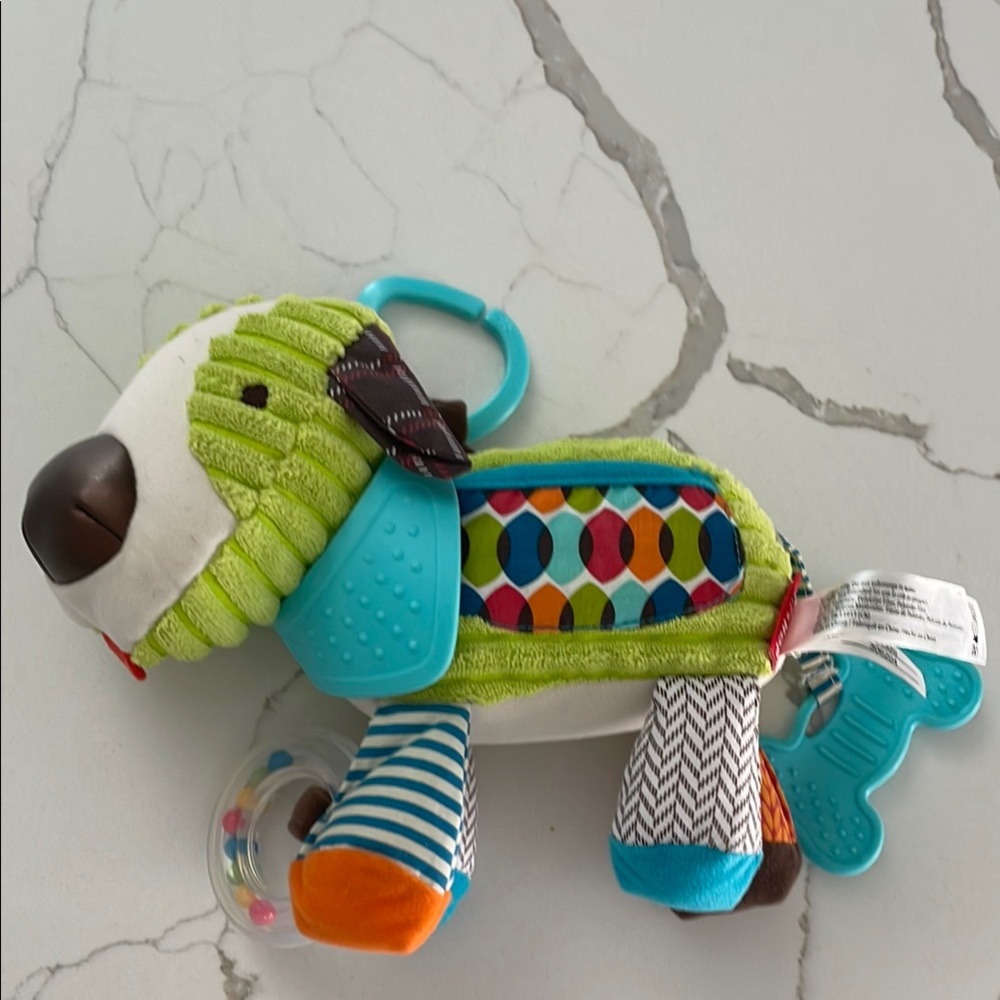 Skip Hop Bandana Dog Baby Activity Toy